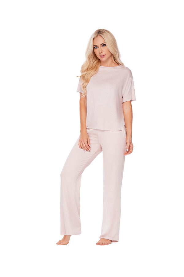 11465 conjunto Pantalón Palo Rosa