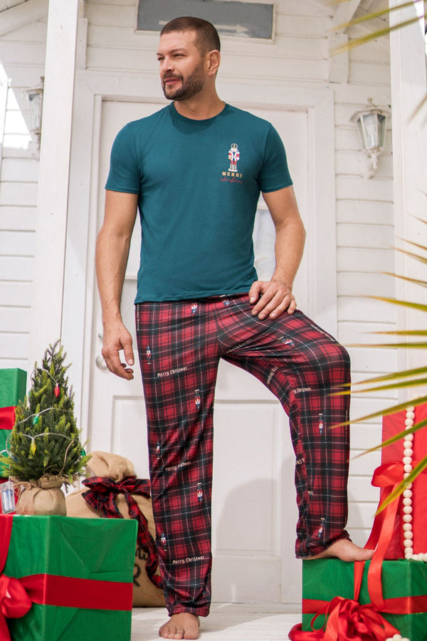 Pijama Hombre Verde 23071