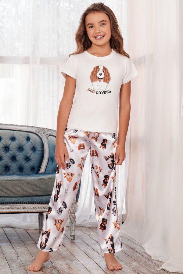 Conjunto Pantalón M-Corta Niña 12169