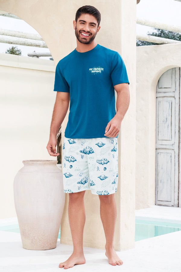 Conjunto Pantaloneta M- Corta Hombre 12059