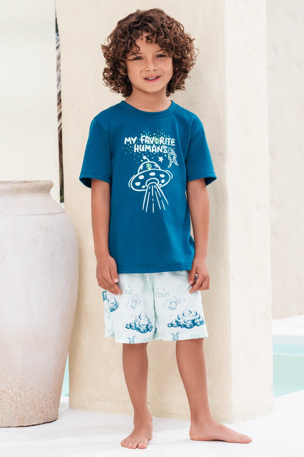 Conjunto Pantaloneta M- Corta Niño 12060