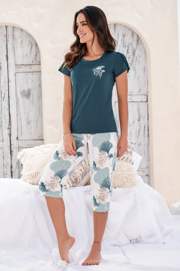 Conjunto Capri M-Corta  Verde 12042